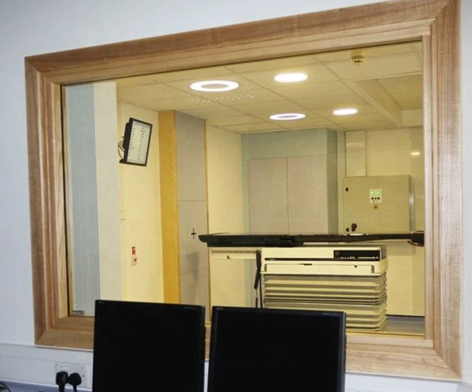 Hospital CT Room X-ray Lead Glass Window, X-ray Lead Glass Used For Radiation Protection suppliers